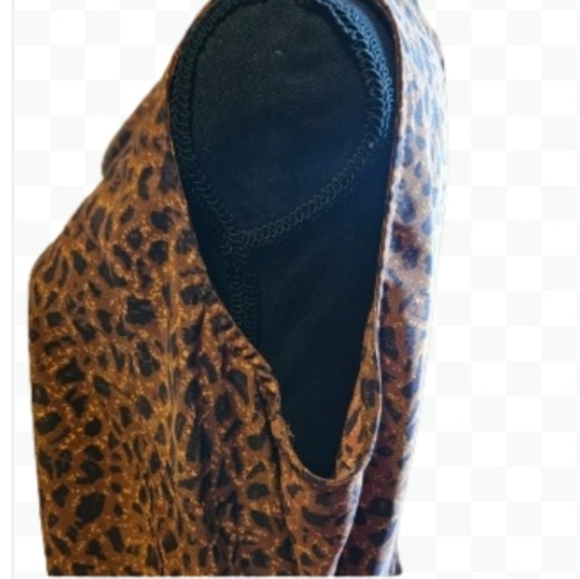Studio C Animal Print Safari Jungle Edgy Fashion Summer Plus Sz 16 - Picture 3 of 7
